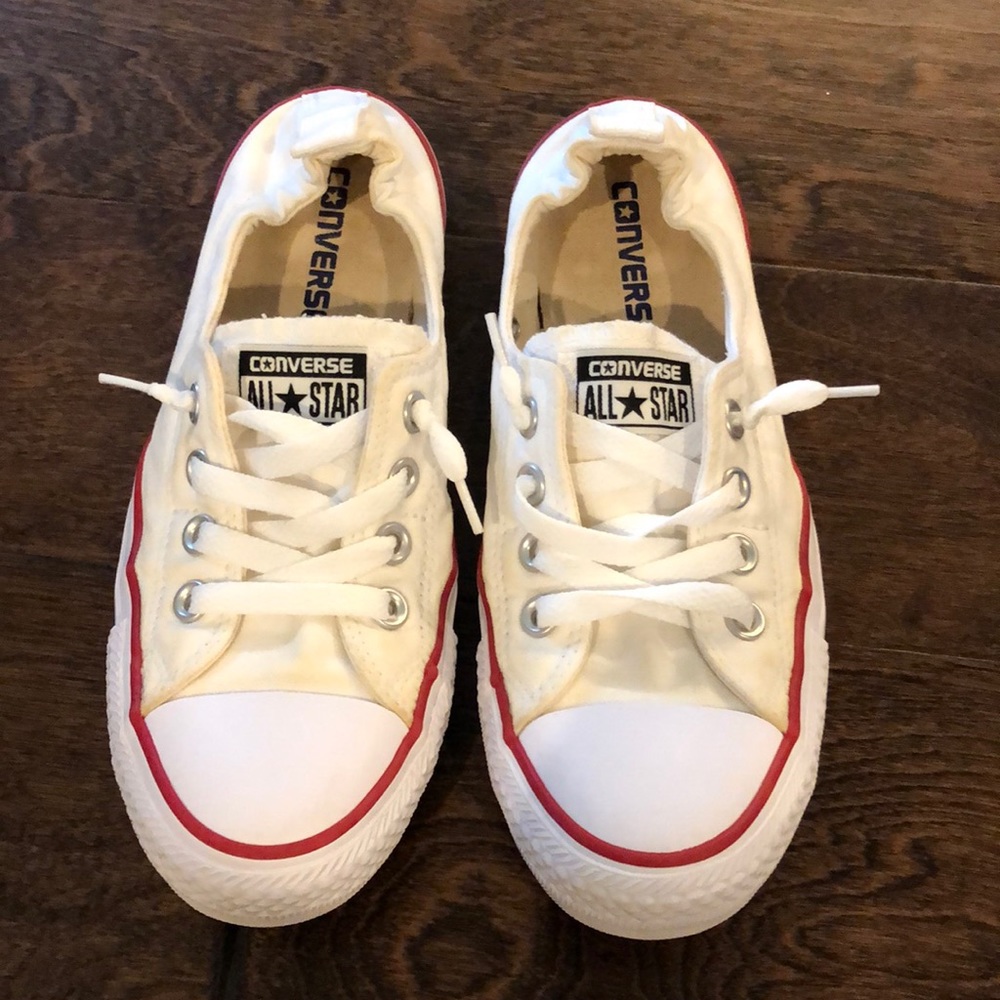 Converse size 7.5 chuck taylor slip on